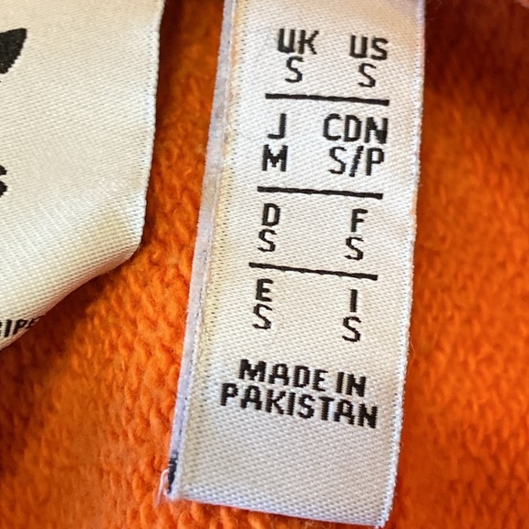 ADIDAS Trefoil Warm Up Crew Neck  Sweatshirt Men’s Size Small - Picture 7 of 10